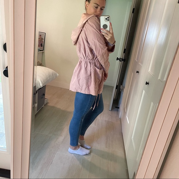 Suede Pink Outerwear Jacket - Picture 2 of 8